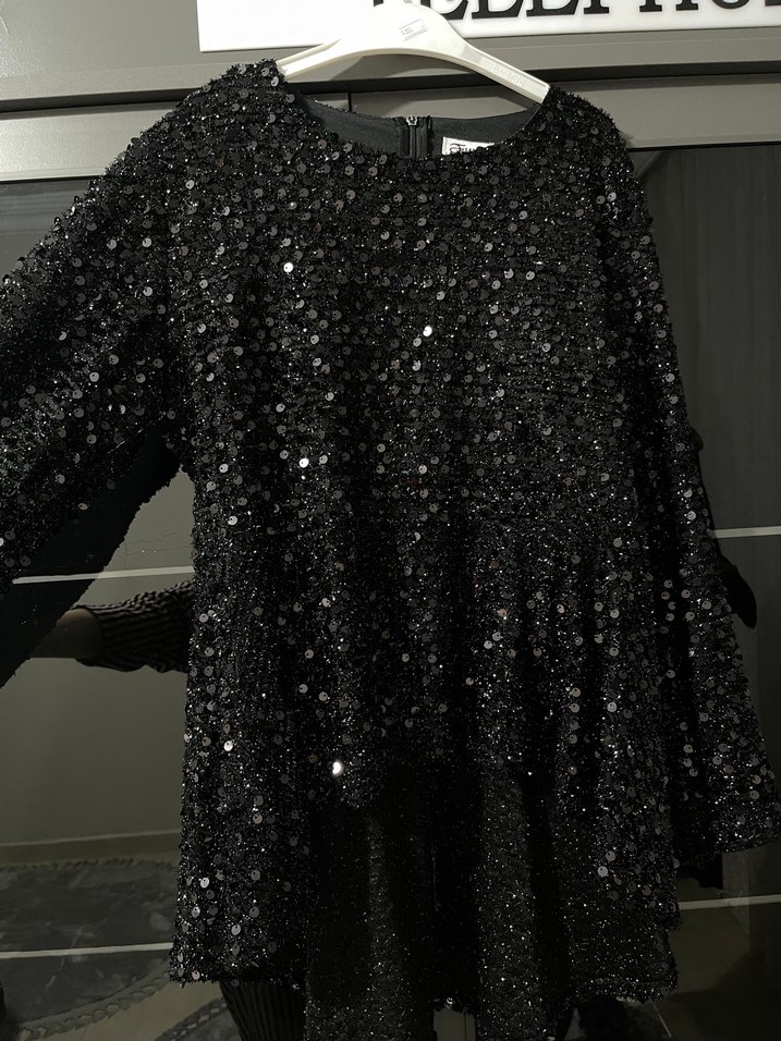 SİYAH ABİYE ÜST - Görsel 5