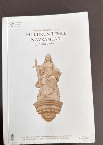 Hukukun Temel Kavramları - Kemal GÖZLER