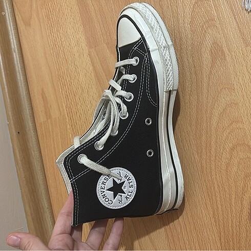 38 Beden siyah Renk Converse chuck 70 high