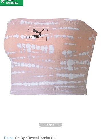 puma tıe dye desenli kadın üst