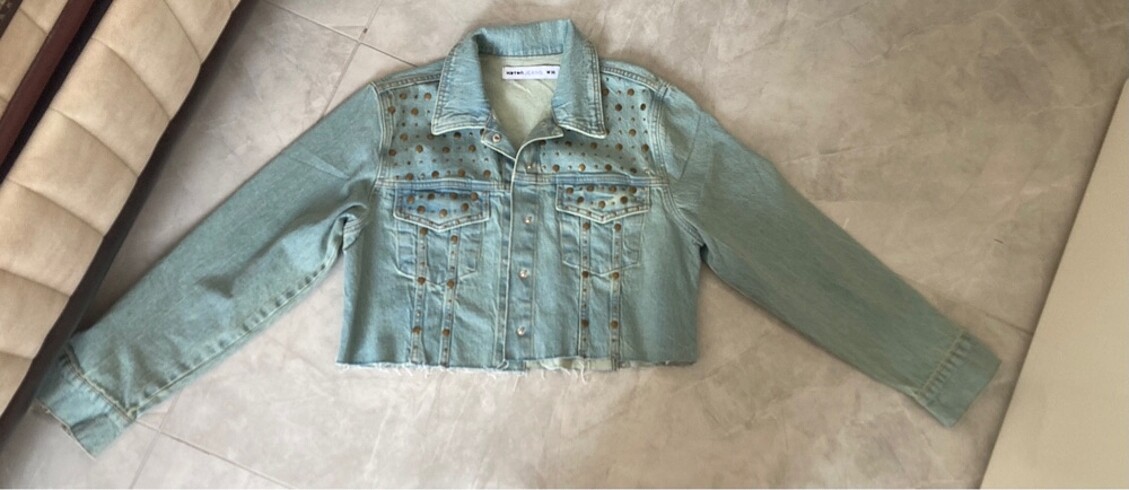 Koton KOTON KOT CROP CEKET VE PANTOLON TAKIM