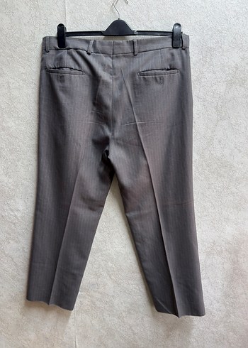 Gri Regular Fit Erkek Ofis Pantolonu - Görsel 2