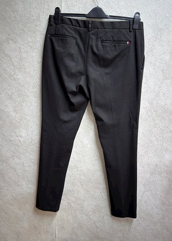 Siyah Erkek Düğmeli Notch Yaka Takım Elbise - Görsel 6