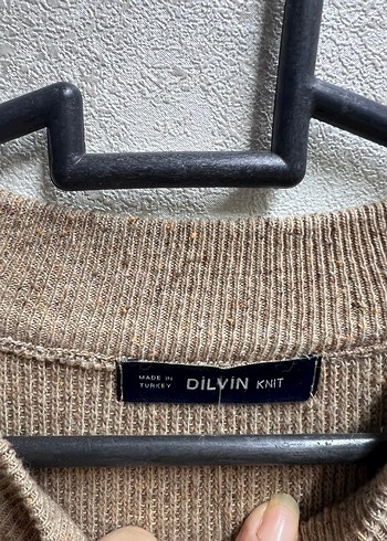 Bej Uzun Kollu Kadın Yün Triko - Görsel 4