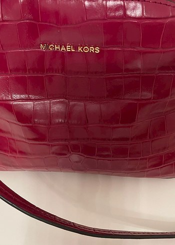 Beden bordo Renk Michael Kors kırmızı Deri Kadın Çapraz Çanta