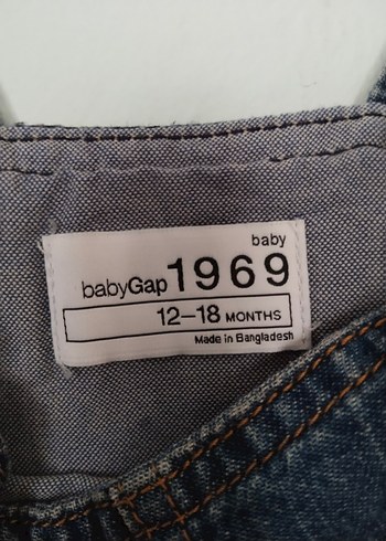 12-18 Ay Beden çeşitli Renk Baby GAP kot takım ve Elbise