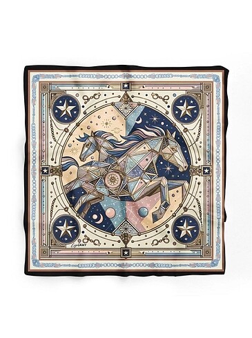 Light&art Hermes tasarımlı bandana&fular