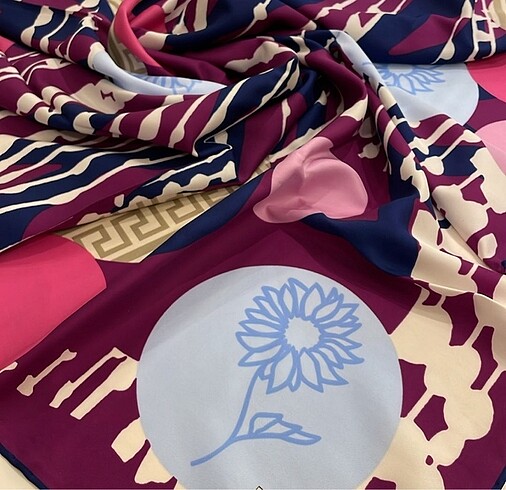 Versace 19.69 Versace eşarp yeni 90*90 cm