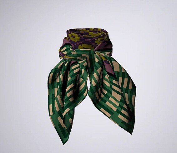 Zara Orijinal zara bandana&fular yeni 70-70 cm