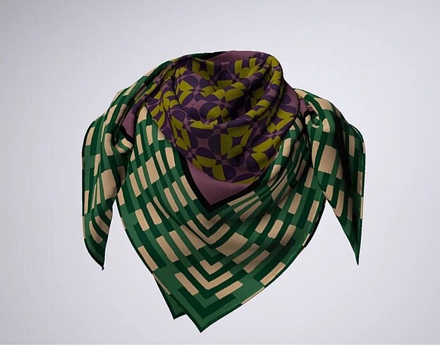 Orijinal zara bandana&fular yeni 70-70 cm