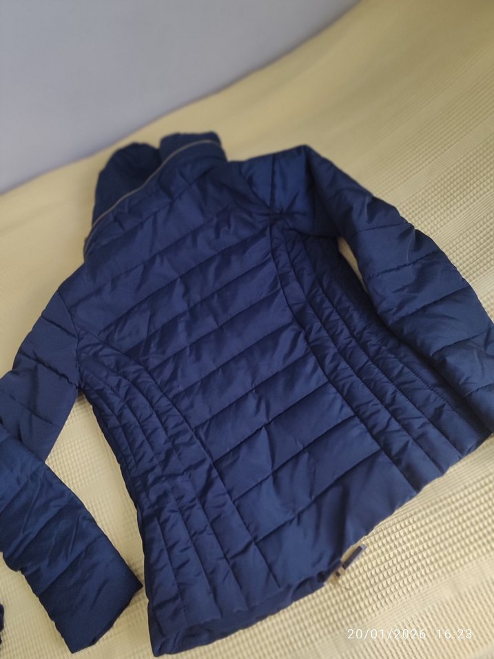 DEFACTO LACİVERT Fermuarlı Kadın Kışlık Mont - Görsel 2