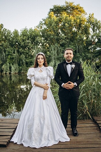 Vintage gelinlik anne gelinliği 30 yıllık gelinlik