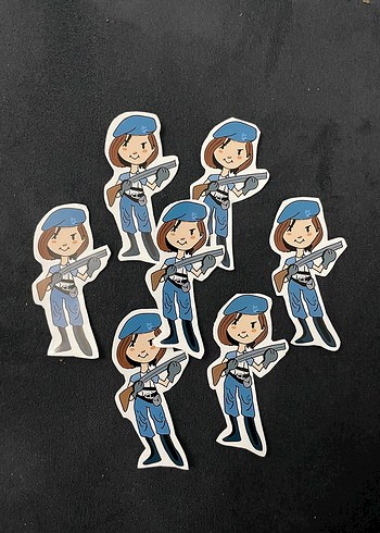 Resident evil jill sticker