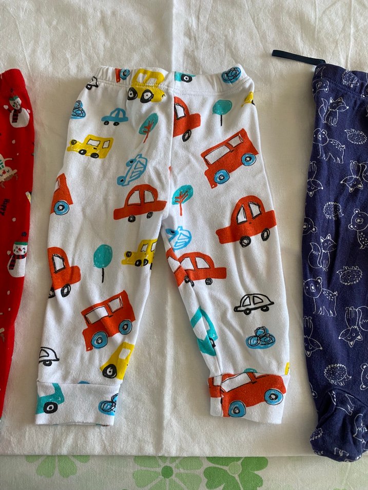 Renkli Desenli Erkek Çocuk Pijama Altları - Görsel 3