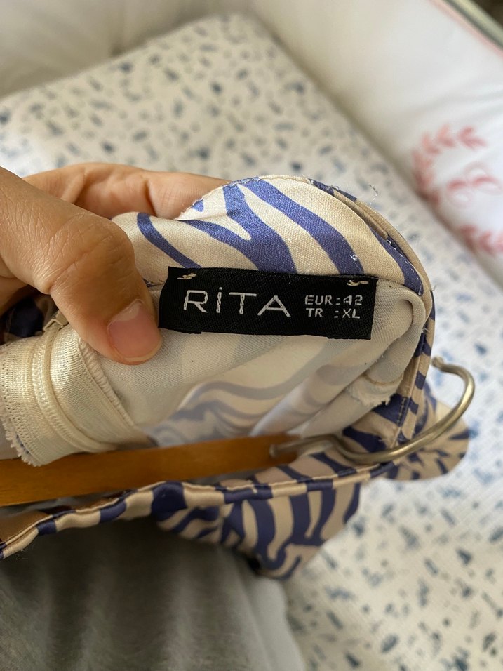 Zebra Desenli Uzun Kollu Kadın Gömlek - Görsel 3