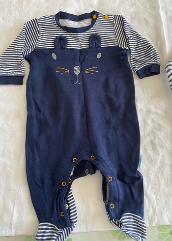 Erkek Bebek İki Parça Tulum Seti - Görsel 2