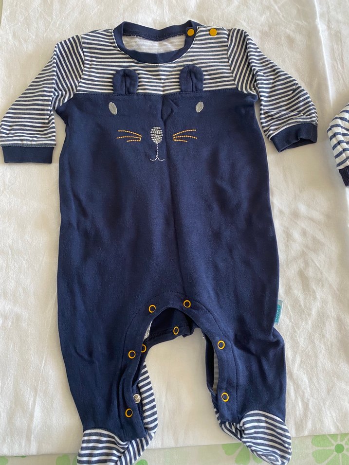 Erkek Bebek İki Parça Tulum Seti - Görsel 2