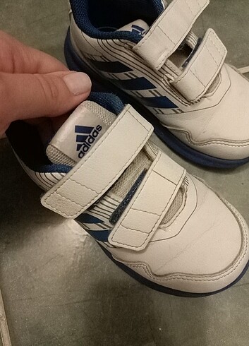 26 Beden beyaz Renk Orijinal Adidas 26 numara spor ayakkabı 