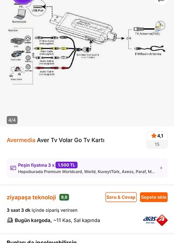 Avermedia AVerTV Volar Go TV Kartı - Görsel 2
