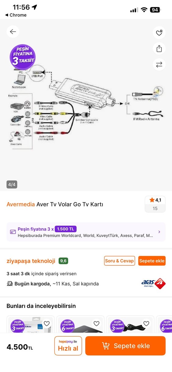 Avermedia AVerTV Volar Go TV Kartı - Görsel 2