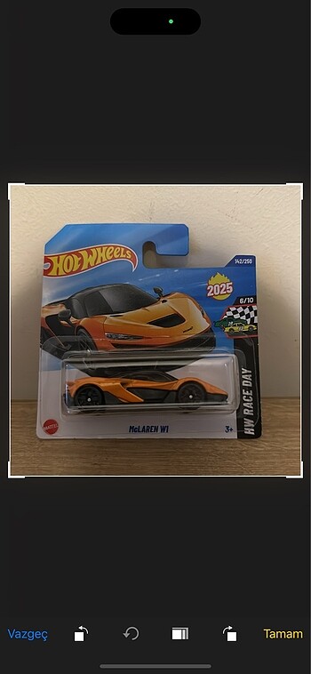 Hot wheels Mclaren W1 yurtdışı