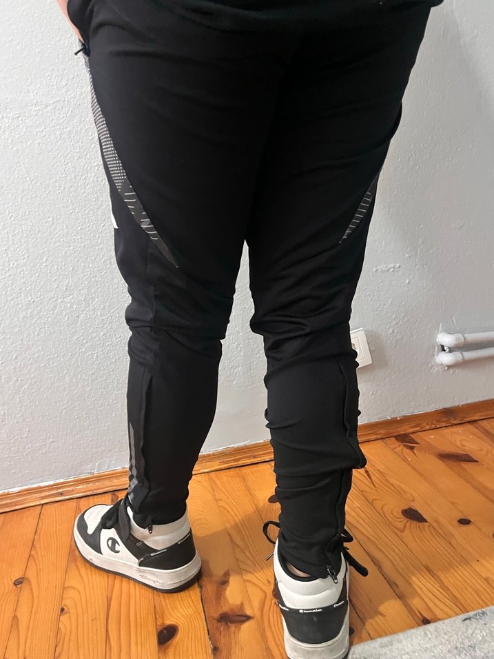 Siyah Bağcıklı Erkek Çocuk Eşofman Altı - Görsel 3