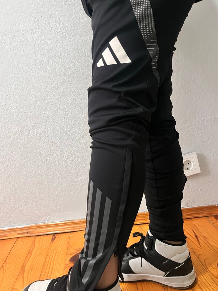 Siyah Bağcıklı Erkek Çocuk Eşofman Altı - Görsel 4