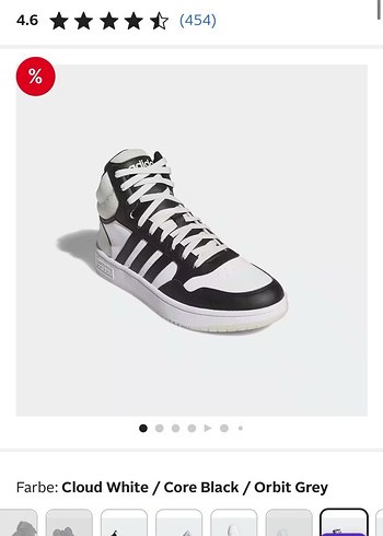 Beyaz Siyah Bağcıklı Kadın Spor Ayakkabı - Görsel 2