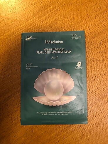 Jm Solution Marine Luminous Pearl Deep Mouisture Maske