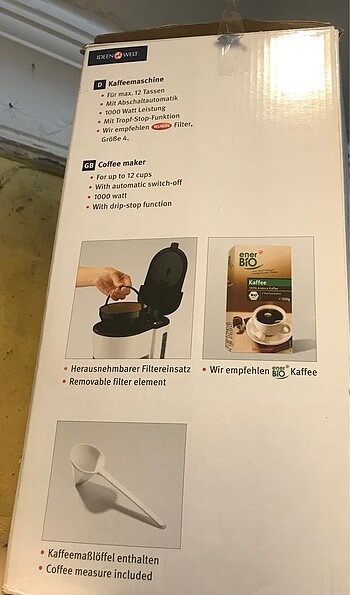 Diğer Filtre kahve makinesi