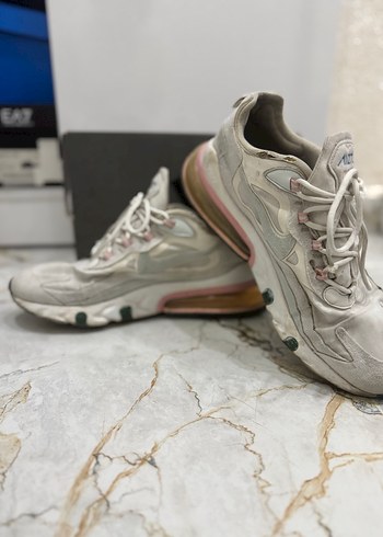 Beyaz ErkekSpor Ayakkabı Nıke Air - Görsel 4