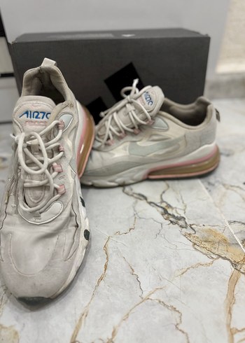 Beyaz ErkekSpor Ayakkabı Nıke Air - Görsel 2