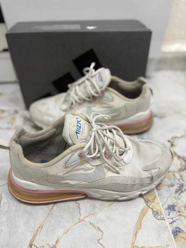 Beyaz ErkekSpor Ayakkabı Nıke Air - Görsel 3