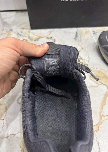 EA7 Gri Erkek Spor Ayakkabı Orijinal Emporia - Görsel 4