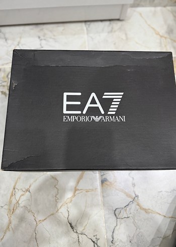 EA7 Gri Erkek Spor Ayakkabı Orijinal Emporia - Görsel 7