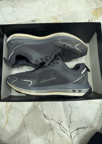 EA7 Gri Erkek Spor Ayakkabı Orijinal Emporia - Görsel 6