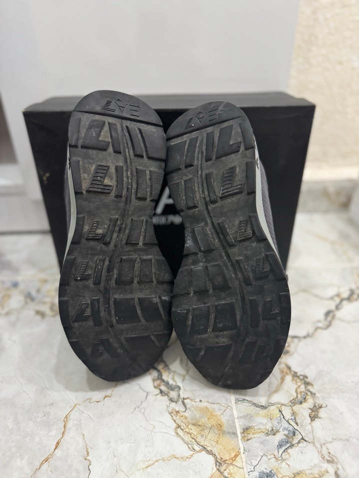 EA7 Gri Erkek Spor Ayakkabı Orijinal Emporia - Görsel 5