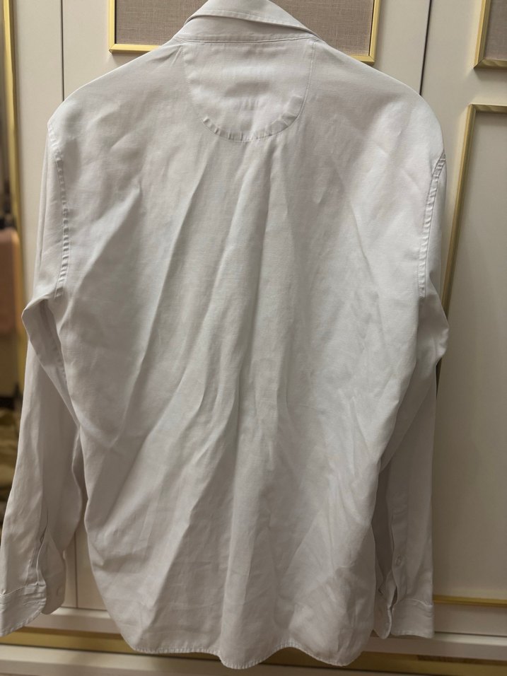 Polo Beyaz Pamuklu Erkek Gömlek - Görsel 3