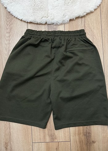 Adidas Yeşil Elastik Bel Spor Şort - Görsel 3