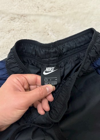 Nıke Erkek Lacivert Siyah Fermuarlı Rahat Eşofman - Görsel 3