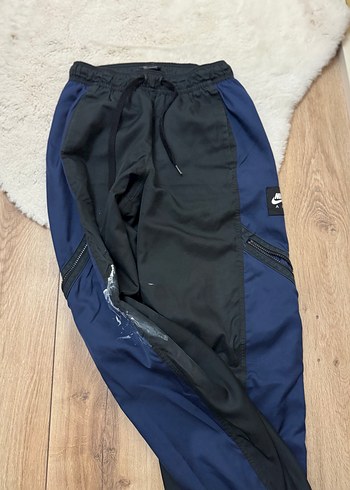 Nıke Erkek Lacivert Siyah Fermuarlı Rahat Eşofman - Görsel 2