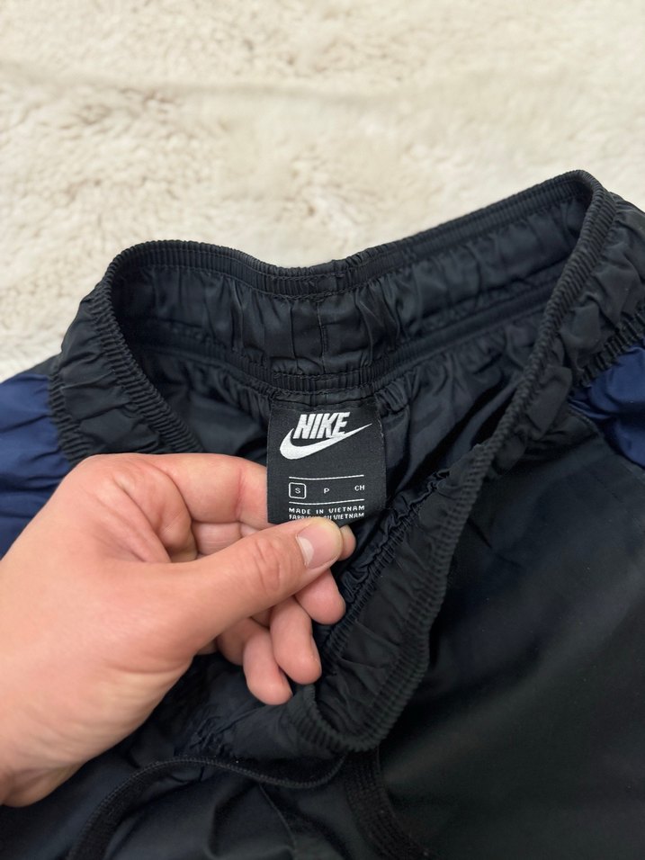 Nıke Erkek Lacivert Siyah Fermuarlı Rahat Eşofman - Görsel 3