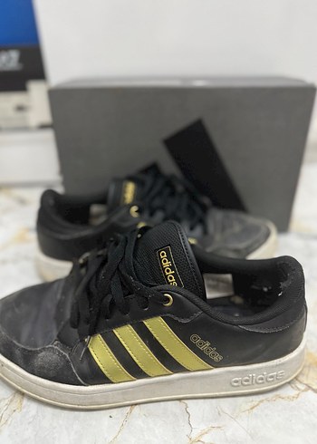 Siyah Sarı Adidas Günlük Spor Ayakkabı - Görsel 2