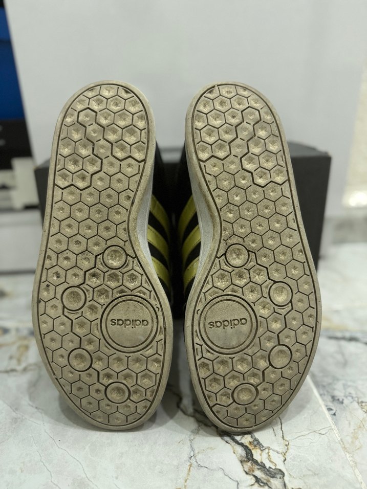 Siyah Sarı Adidas Günlük Spor Ayakkabı - Görsel 5