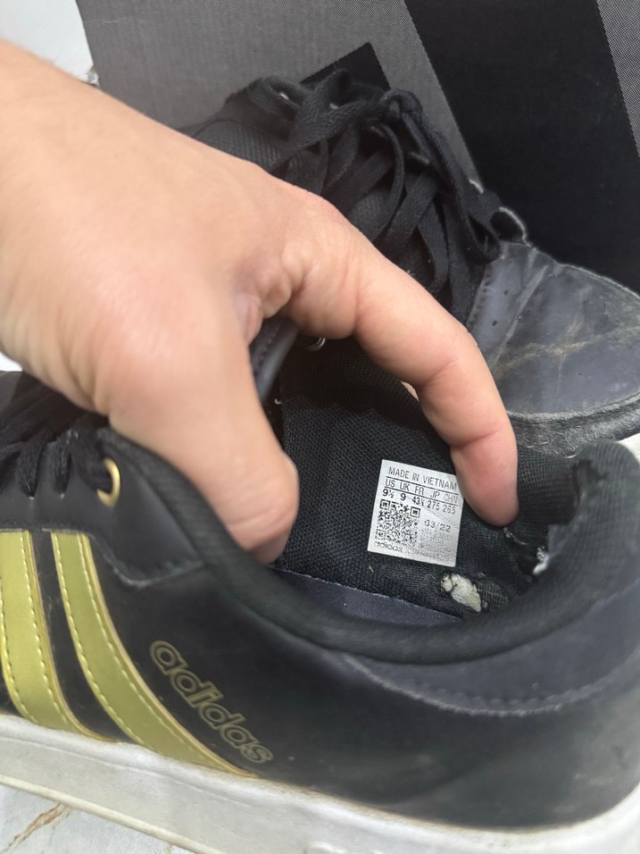 Siyah Sarı Adidas Günlük Spor Ayakkabı - Görsel 3