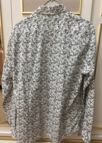 Lufian Gri Desenli Uzun Kollu Erkek Gömlek - Görsel 4