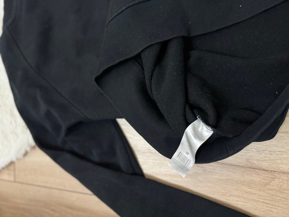 Siyah Oversize Lufian Erkek Sweatshirt - Görsel 4