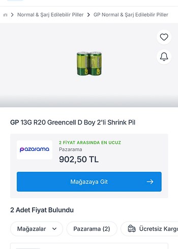 Yeşil GP Ultra ve Greencell Pil Paketleri - Görsel 15