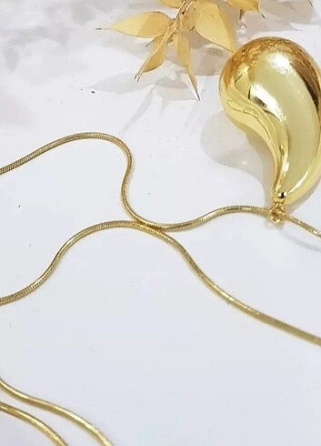 Bottega Veneta BOTTEGA ÇELİK KOLYE ve KÜPE SET