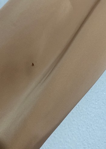 38 Beden camel Renk Uzun Drapeli Kadın Abiye Elbise